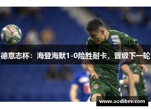 德意志杯：海登海默1-0险胜耐卡，晋级下一轮