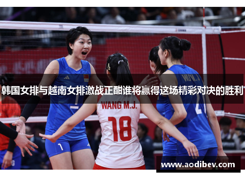 韩国女排与越南女排激战正酣谁将赢得这场精彩对决的胜利